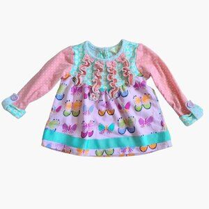 Matilda Jane Playtime in the Sun Top Girls Size 18-24 months Excellent VERY gent